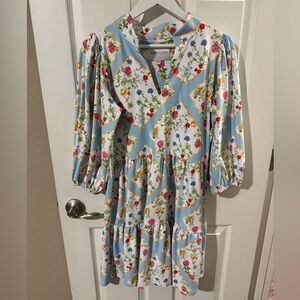 Women’s Smith & Quinn Tory Dress! White/Multi  Floral Print! Size: Medium!